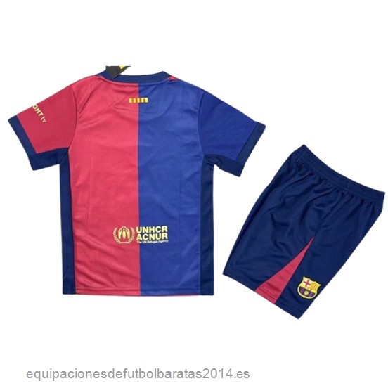 Nuevo 1ª Conjunto De Niños Barcelona 24/25 Azul I Rojo Baratas